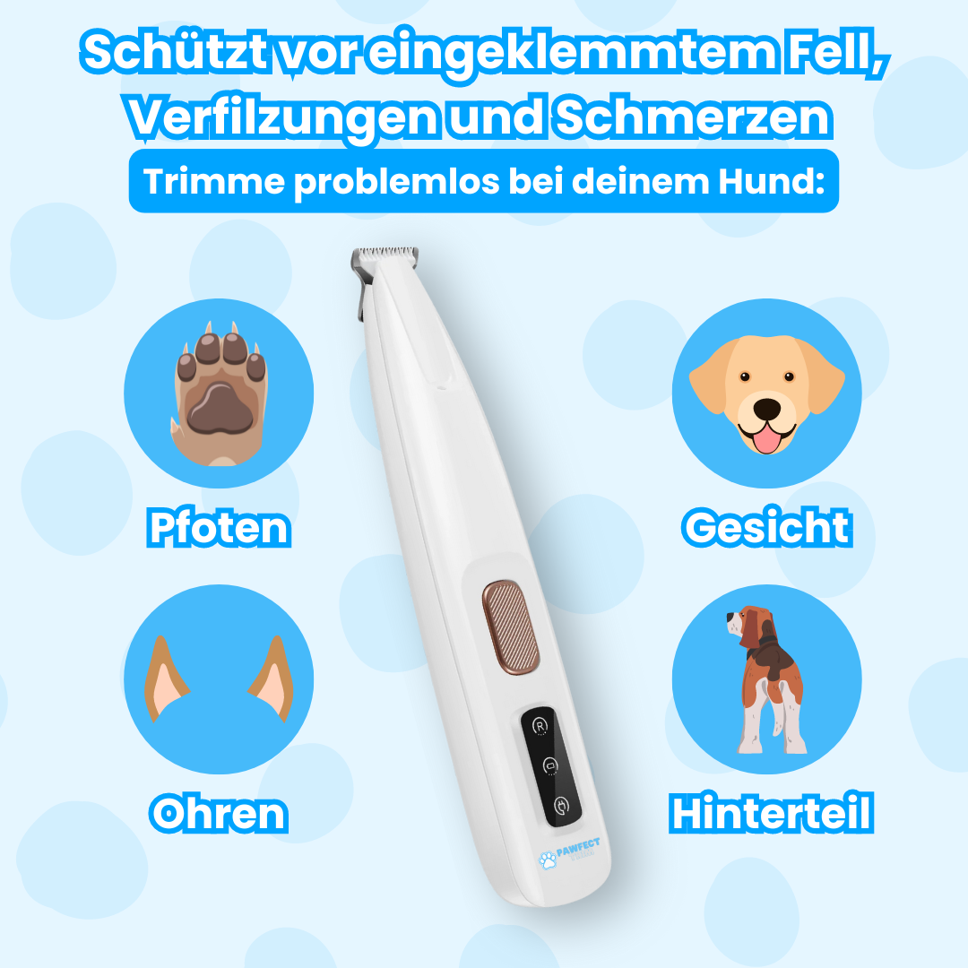 Pawfect Trim® - Leiser Tierhaarschneider